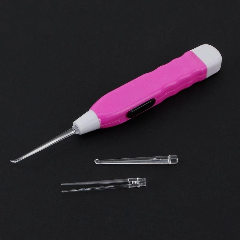 G99E Flashlight Clean Earpick Ear Cleaner LED Light Non-slip Wax Remover Clean Ear