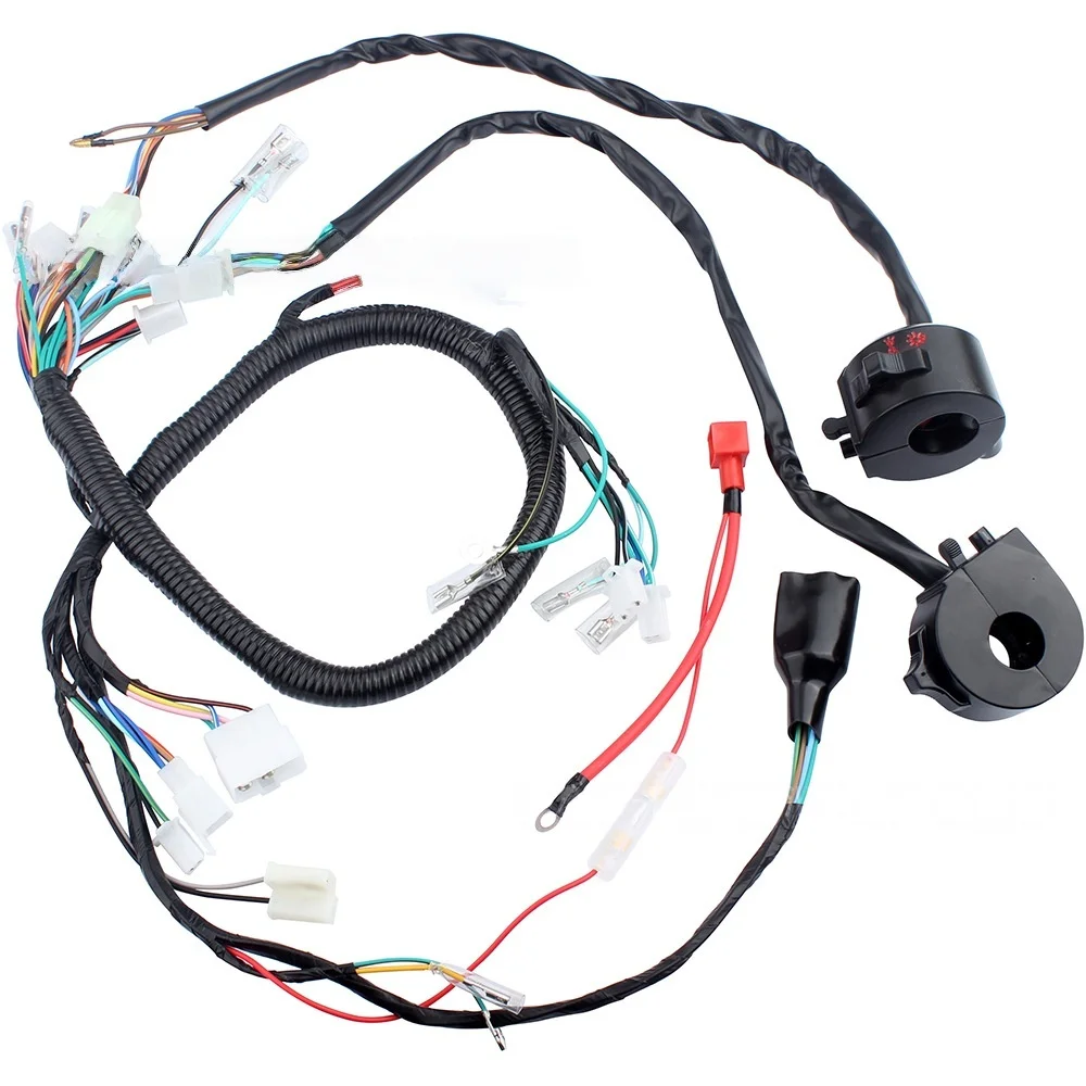 

Motorcycle Wiring Harness Circuit Switches for ZJ125 CG125 125cc Italika DT125 FT125