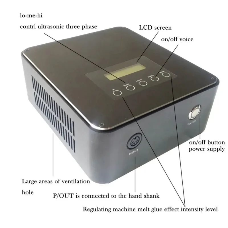 Ultrasonic Hair Bonding Machine – Cold Extension Tool for Salons | Wholesale Supply, for Human Hair & Prebonded Extensions