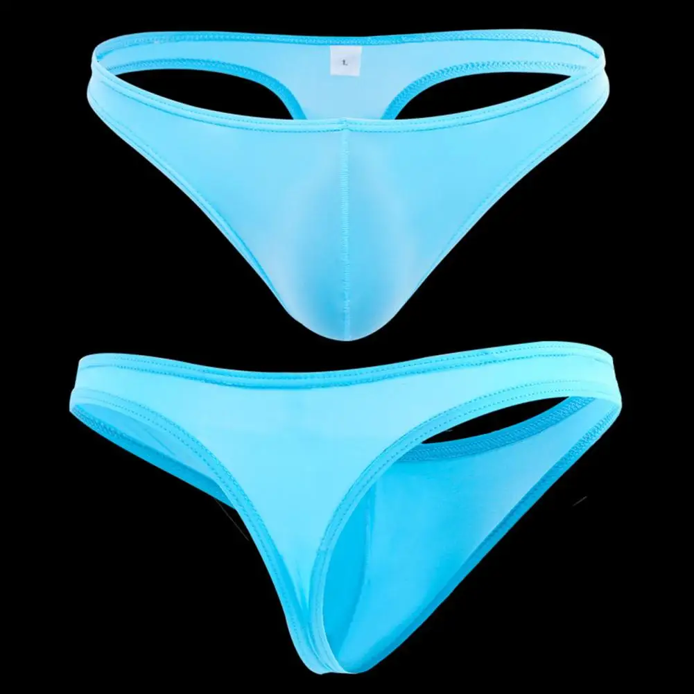 Men Thong Underwear Men Thong Moisture-wicking Men\'s Thong Underwear Cooling Translucent Slim-fit for Comfortable All-day Wear