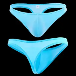 Men Thong Underwear Men Thong Moisture-wicking Men's Thong Underwear Cooling Translucent Slim-fit for Comfortable All-day Wear