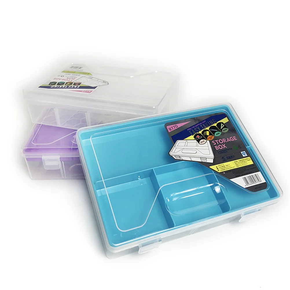 

Large Capacity Pen Case Smooth Lightweight Storage Box for Pencils Pens Tools Stationery Organizer Blue