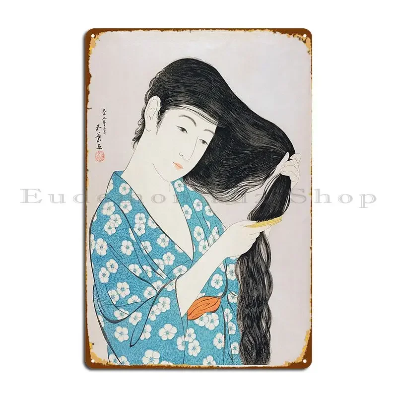 Japanese Woman Comb… - image