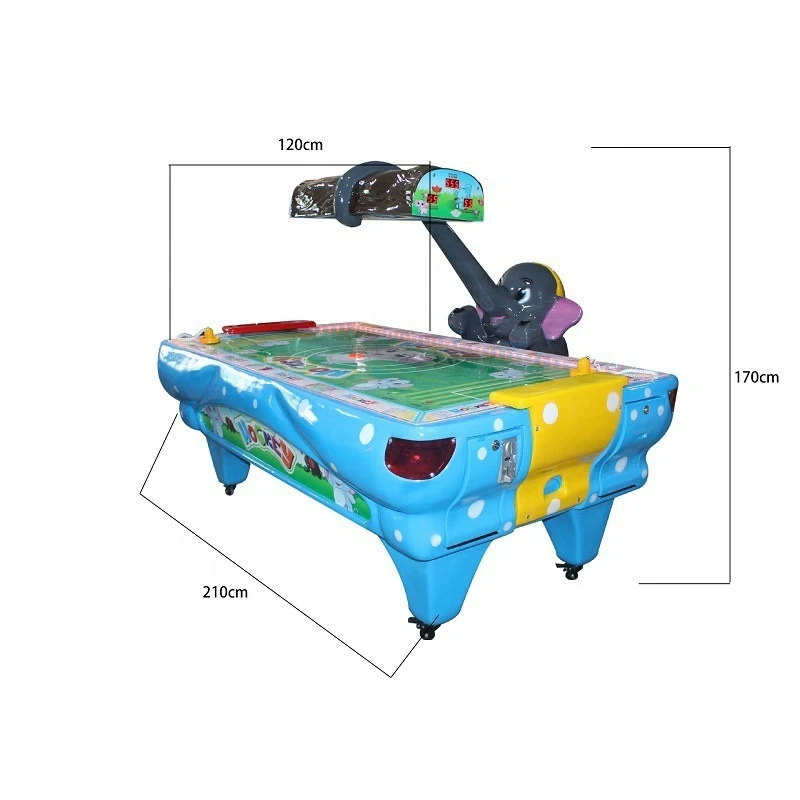 

Монетная игровая машина, воздушный хоккейный стол, стол для хоккея со слоном, цена, настольные игры в помещении для продажи