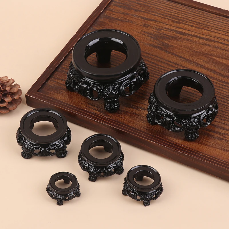 ⑧ Vintage Crystal Balls Base Resin Sphere Support Display Stand Desktop Ornament Fixed Seat Home Decoration Accessories