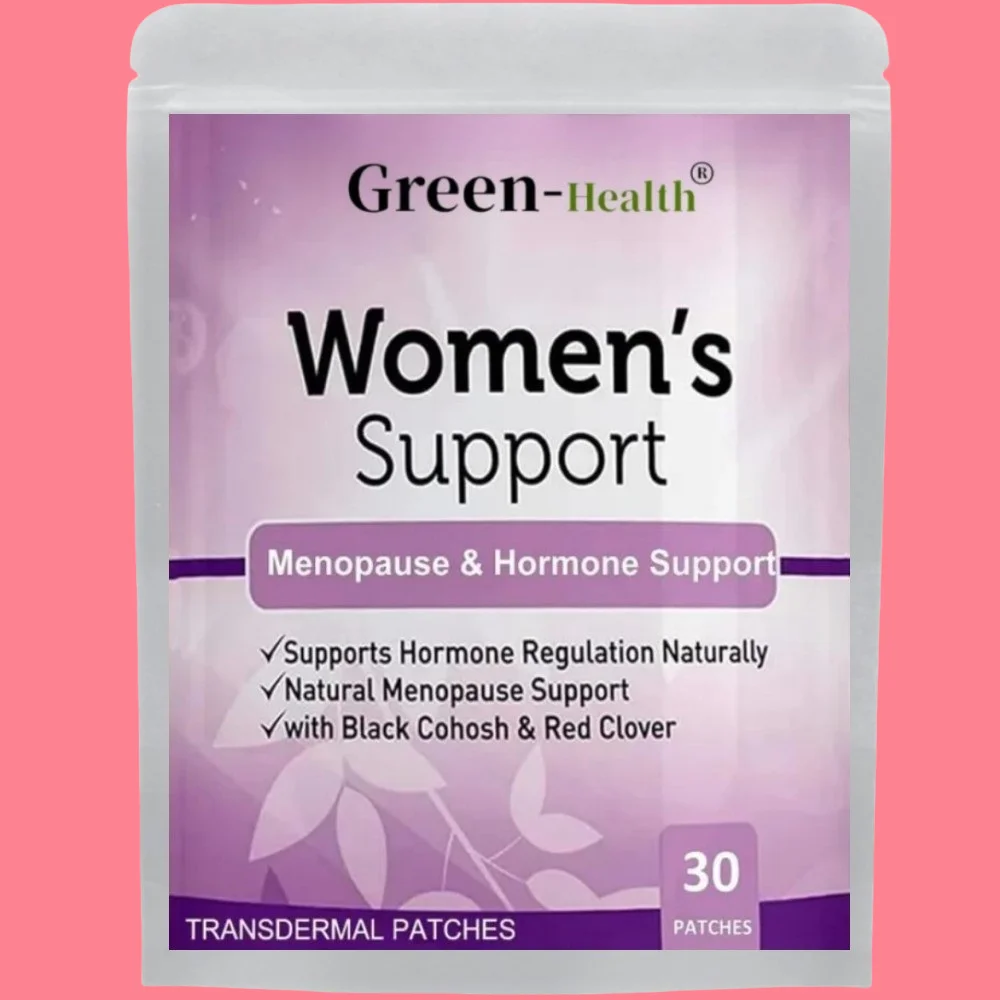 Womens Support Transdermal Patches Hormone Regulation Menopause Support -30 Patches One Month Supply