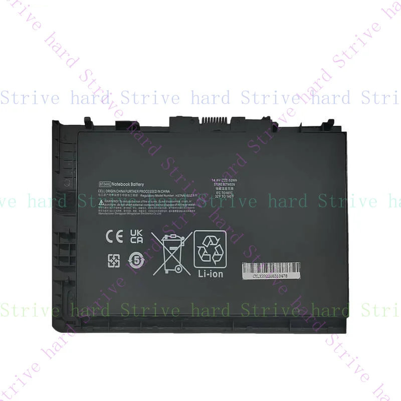 

BT04XL BATTERY FOR HP EliteBook Folio 9470M 9480M HSTNN-DB3Z 682962-001 US NEW