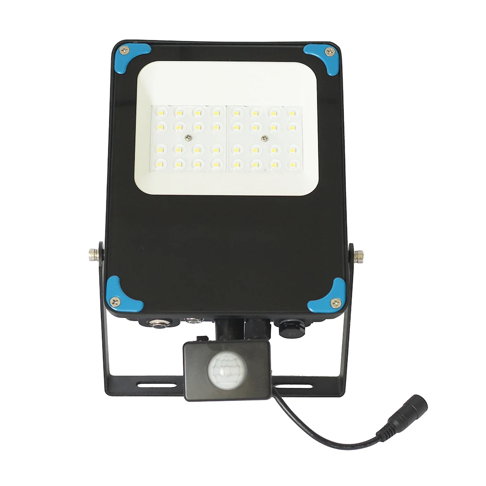 20W Ultra-Thin Solar Flood Light Motion Detected Outdoor Waterproof Garden PIR Security Wall Lamp