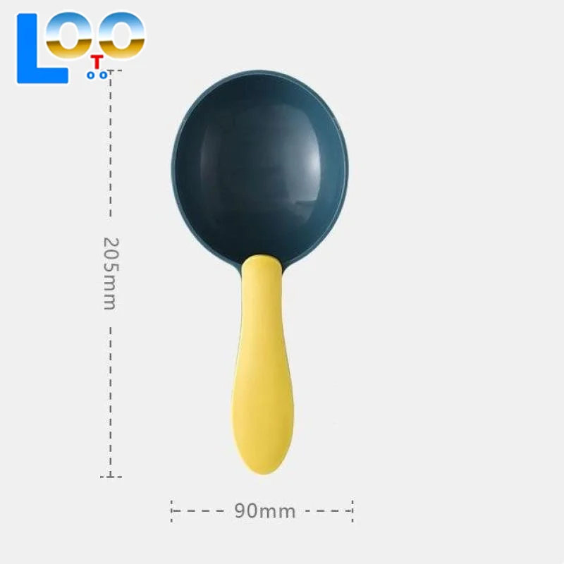 Лопатка для кормления домашних животных, совок для корма с уплотнительным зажимом, многофункциональная пластиковая ложка для кормления домашних животных, специальная мерная ложка для кормления домашних животных