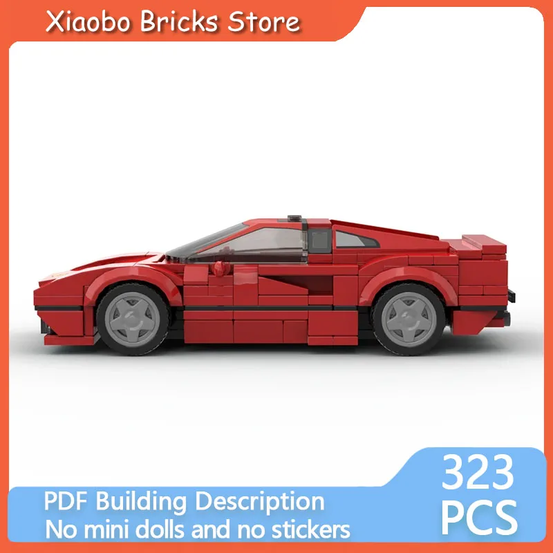 

Городской автомобиль, модель скоростного чемпиона MOC, строительные кирпичи, спортивный автомобиль 288, модульная технология, подарки, праздник, сборка, детские игрушки, костюм