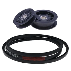 GX20006 GX20286 GX20287 Belt &V-Idler Pulley & Flat Pulley Kit Fit for J*hn Deere A L100 L110 L120 L130 L107
