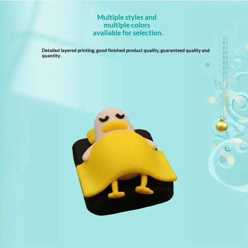 New 3D Printing Reading Ducks To Accompany Children's Reading Popular Items Handheld Models Simulation Toys Children's Gifts