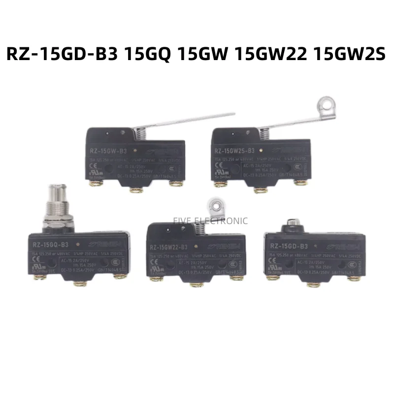 Elevator Brake Micro Switch RZ-15GD-B3 15GQ 15GW 15GW22 15GW2S Safety Touch Plate