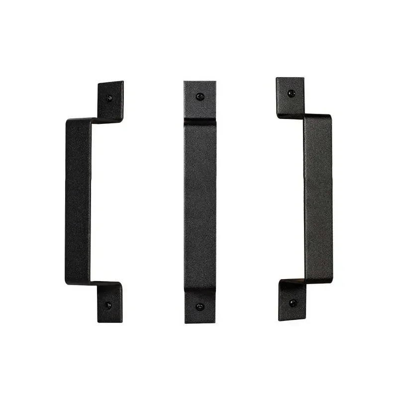 

Decoration Door handle Home Pull Decor Furniture Garage Garages Gate Shed Black Carbon steel Closets Cupboard Hot