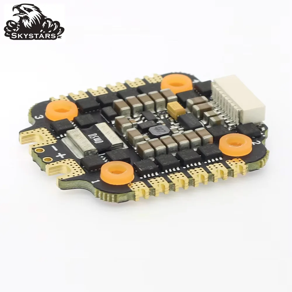 Skystars KM35 35A Blheli_S 3-6S 4 IN 1 32Bit Brushless ESC 20x20mm Supports DShot DShot600 for RC Drone FPV Racing