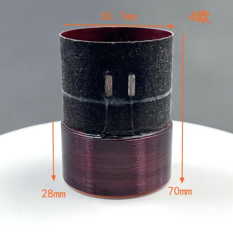 Ghxampa-ملف صوت مضخم صوت KSV مستورد ، ملف 4 طبقات ، مكبر صوت للسيارة ، ملحقات مكبر الصوت ، 4ohm ، 1