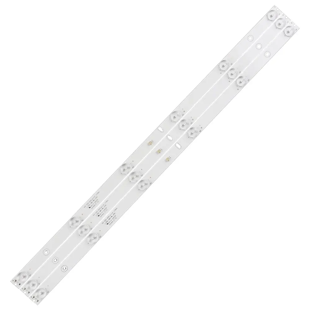 LEDバックライトストリップ,3ピース/セット32インチ,582mm,6個のLED,3v,KZ-320-306-pitch lhd32d33tuk lhd32d33 JHD315GH-E52