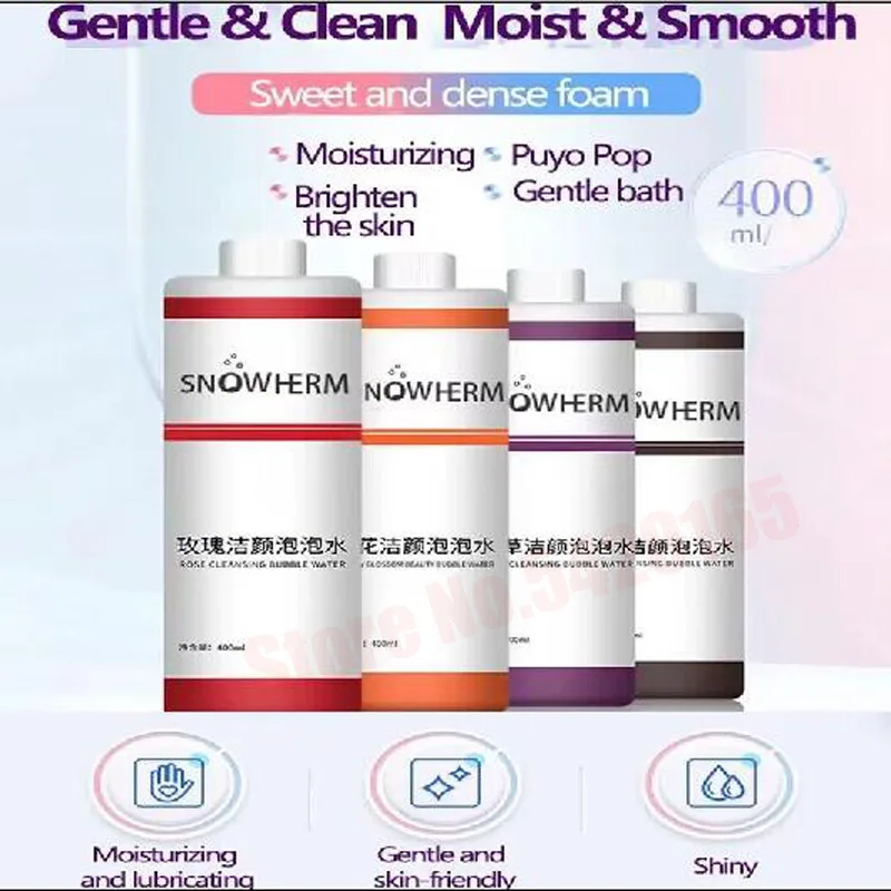 Burbuja de limpieza de rosas, solución de burbujas mágicas de oxígeno activo, líquido de oxígeno y hidrógeno para máquina mágica de burbujas de oxígeno