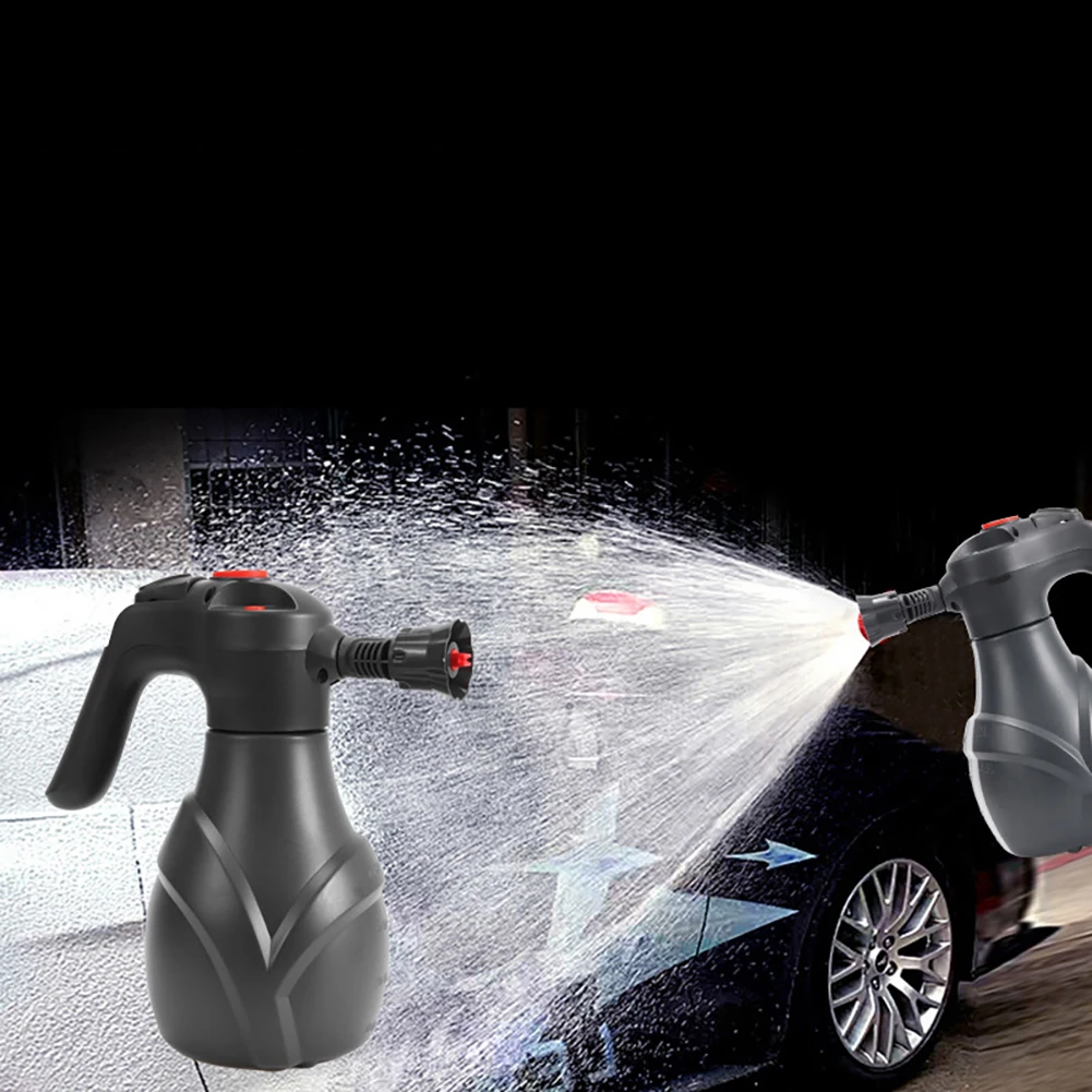 

Rechargeable Car Wash Foam Sprayers Rechargeable Wireless Electric Pressurized Foam Sprayer Foam Blaster 2L For Car Trunk Seden