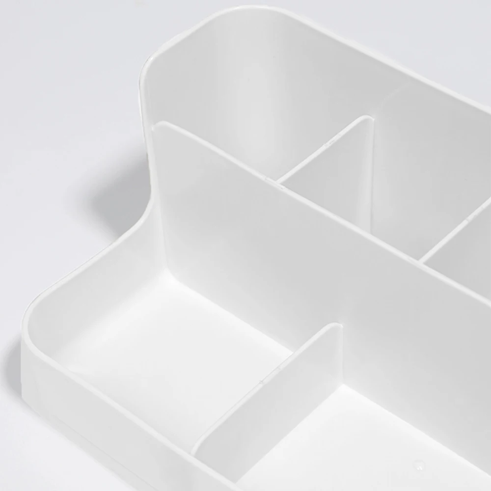 Makeup Organizer Box Cosmetic Storage Box for Bathroom Office Desktop for Brush Lotion Lipstick Nail Polish Container
