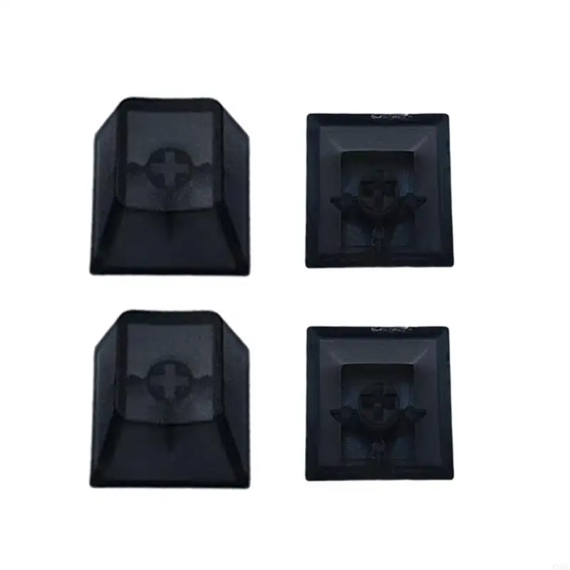 C90F 4PCS Прозрачный ПК Клюки -клавиши профиль замены для переключателей MX Механическая клавишная клавиатура покрывает