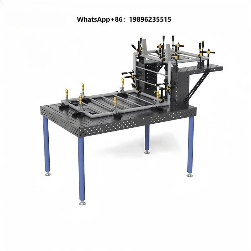 Automotive 3D Welding Fixture Table Modular Clamping Kits Included  Jig for Chassis Assembly
