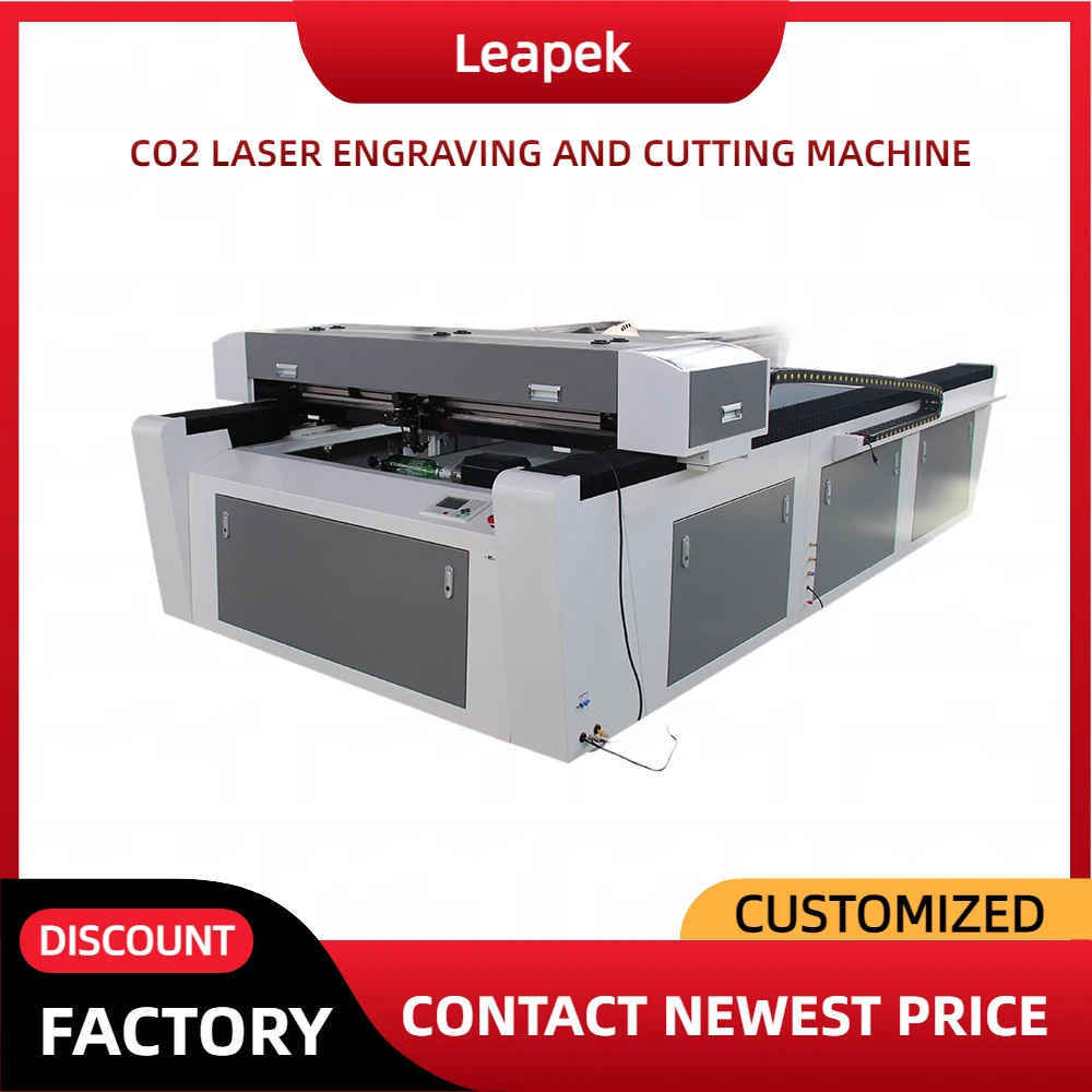 Macchina da taglio laser Co2 di grandi dimensioni 1300 * 2500mm 1325 Macchina CNC per taglio e incisione Lazer Co2 per legno acrilico