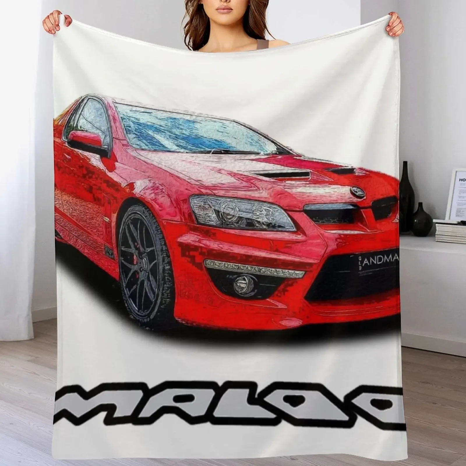 Sting Red VE HSV Maloo Throw Blanket Cute Winter beds Warm Blankets