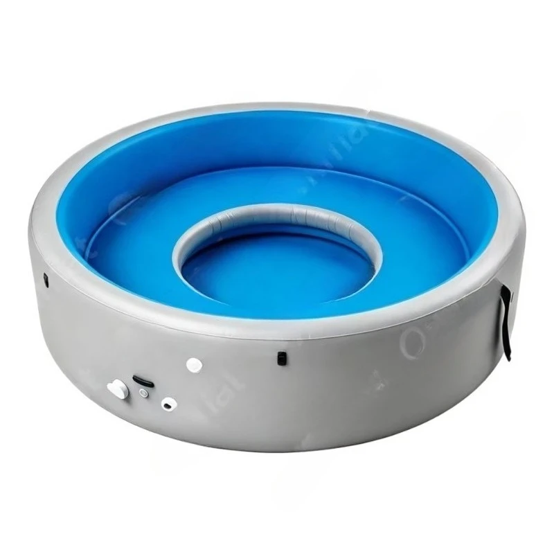 Wear-resistant adult inflatable pool, heavy-duty inflatable drip-slit pool, suitable for backyard and camping party rentals