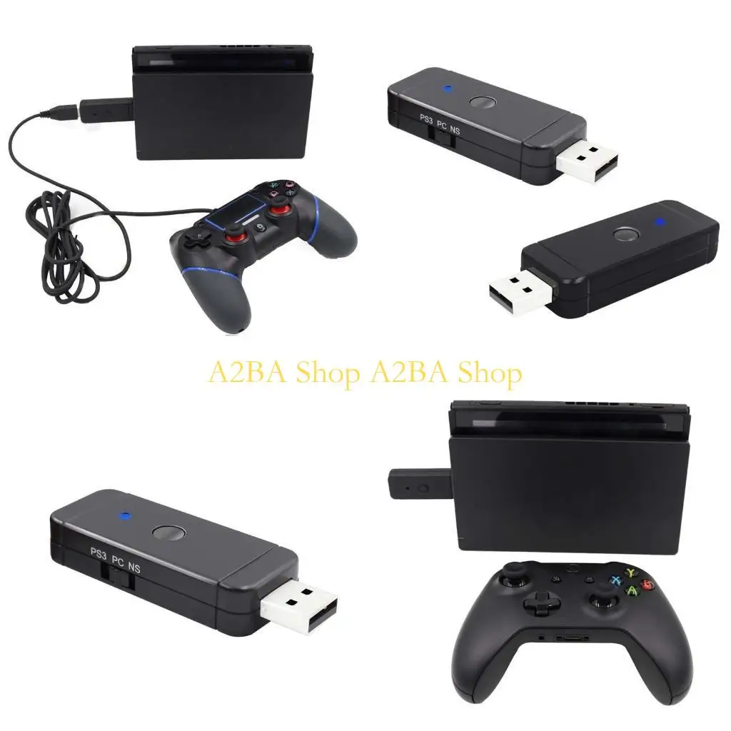

Приемник-конвертер геймпада A2BA для беспроводного адаптера Switch PC4 S