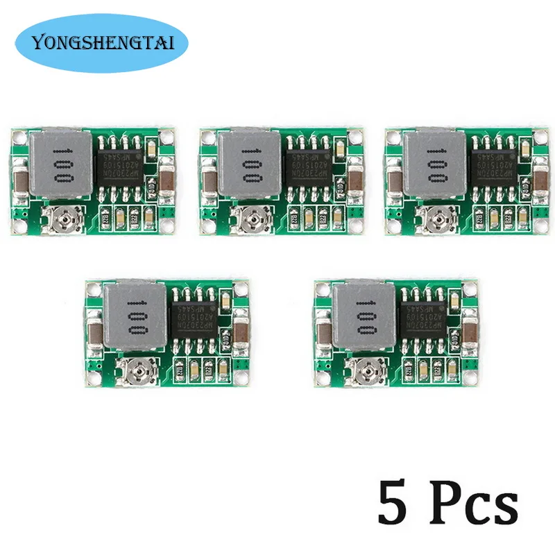 

5pcs 3A MINI DC-DC STEP DOWN CONVERTER VOLT REGULATOR 5V-23V TO 3.3V 6V 9V 12V 340KHz