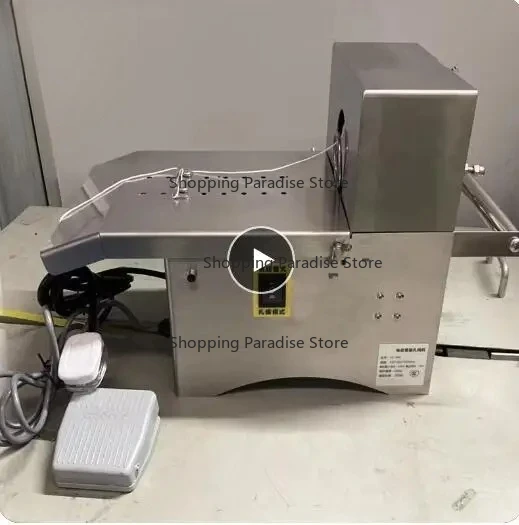 

stainless Steel Sausage Tying machine Electric hot dog Sausage Knotting Machine 220V 110V With Pedal Control Auto 45mm