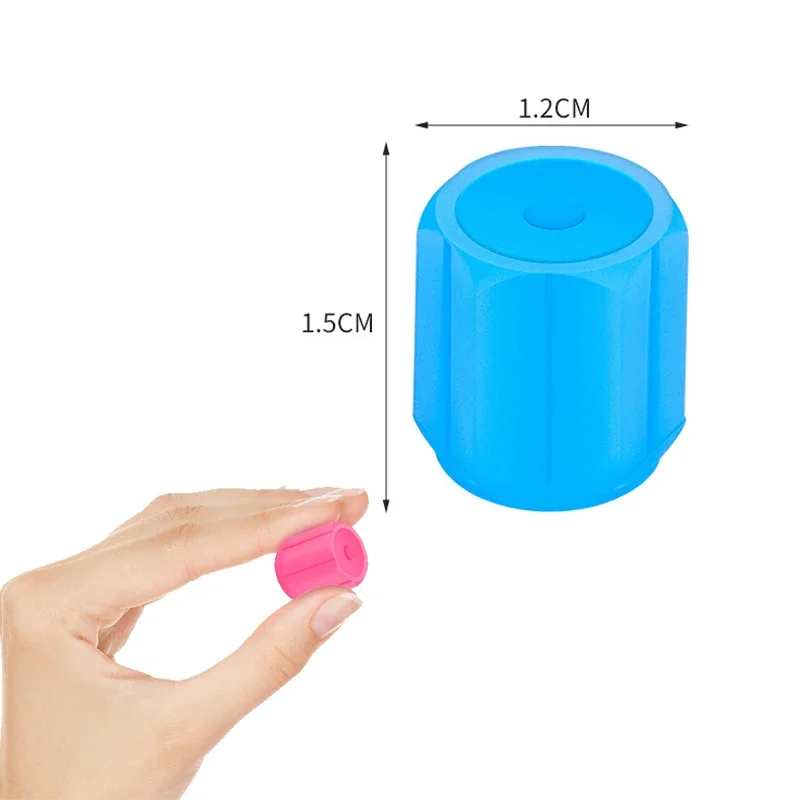 Tampas luminosas da válvula do pneu 6 cores carro motocicleta brilhante tampa da válvula do pneu do carro roda hub estilo ferramenta acessórios automóveis 4/8/20 pçs