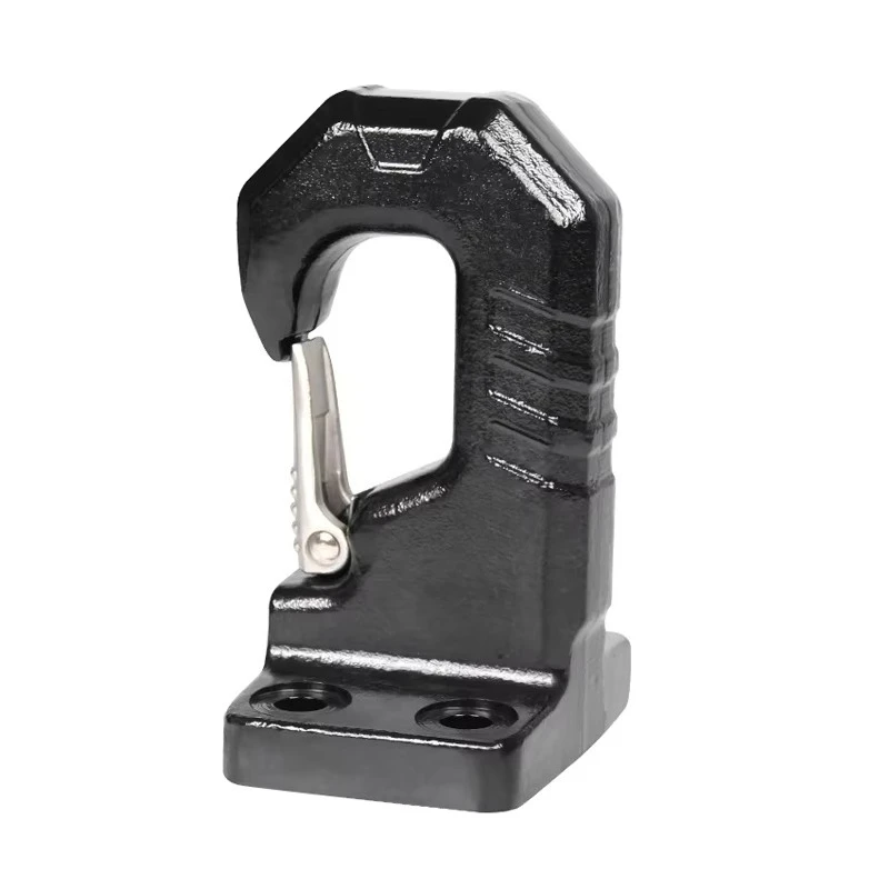 85x45mm Install Base Hole Forging Trailer Hitch Have 8ton Load Tow Hook Refit Parts Off-road Towing Accessories