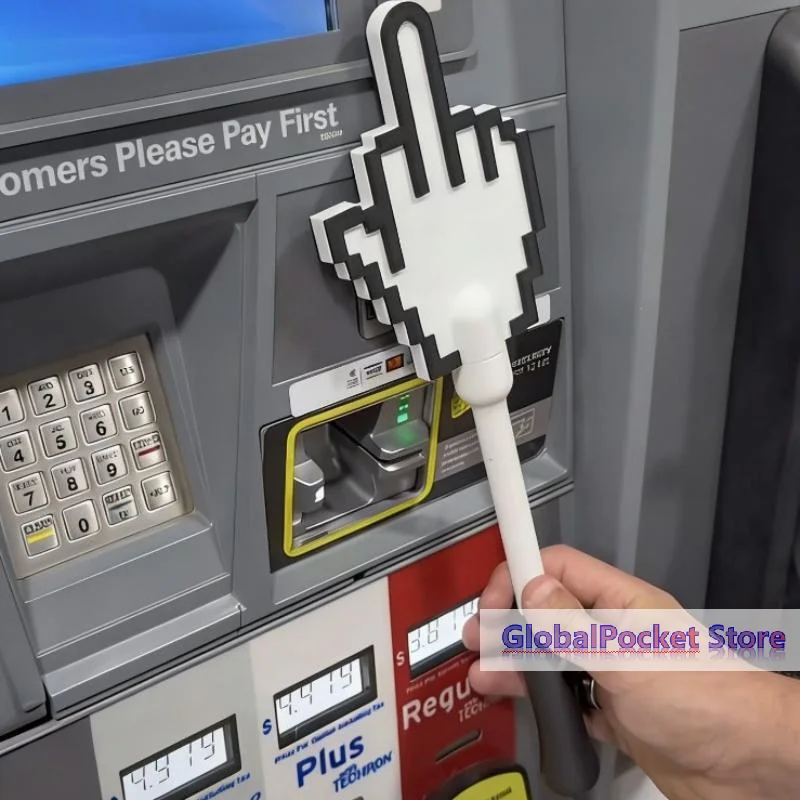 [TG823]Creative Magic Wand Card Holder, 3D Print Wand Tap Tap & Pay Card Sleeve, Lightweight Anti-Lost Card Protector view 2