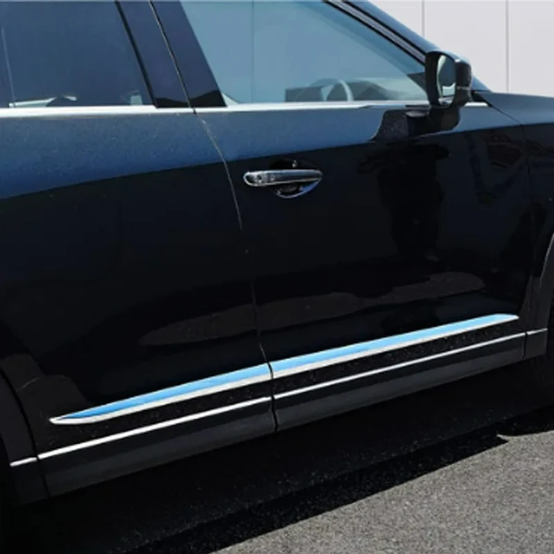 ABS Chrome Side Molding Cover Trim Door Body Kits for Mazda CX-5 CX5 KF SERIES 2017 18 19 accessories 4pcs/set