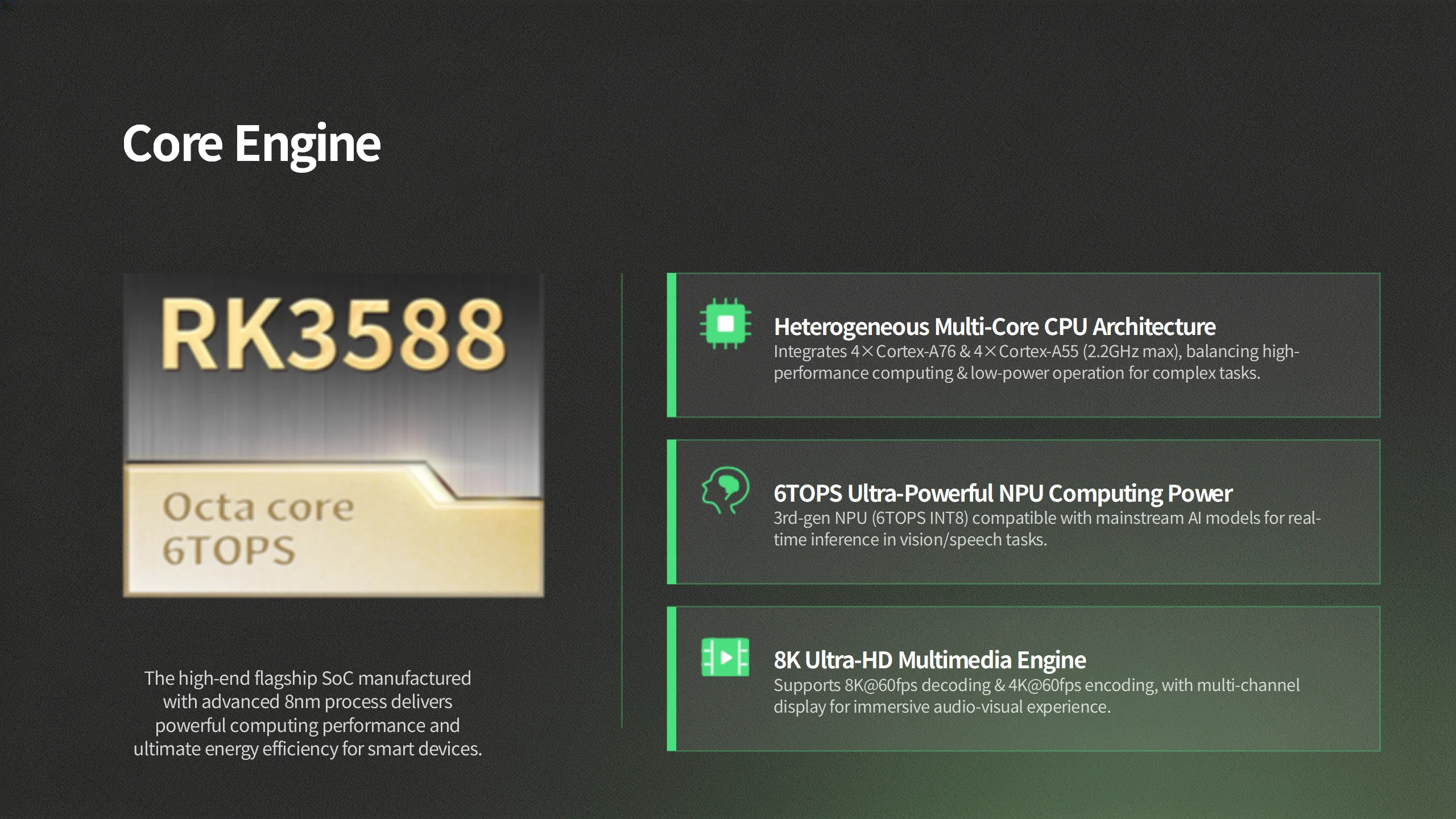 TM-CM5 RK3588 MODUL 8GB/32GB LPDDR5 64GB EMMC OpenSource – Detail 2