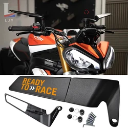 Espejos de motocicleta para KTM 125 Duke 390 Exc, accesorios 1290 Super Adventure 790 890 990 250 1190 Rc 200 300, alas invisibles