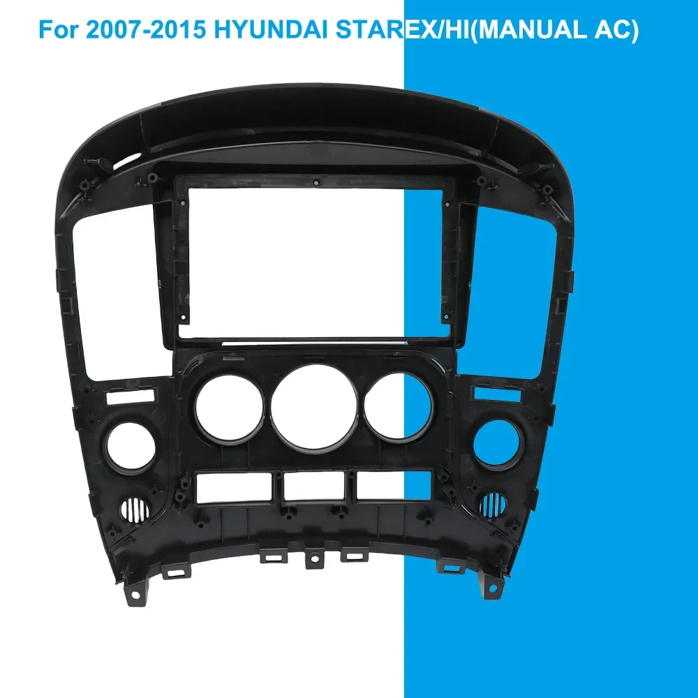 

9-дюймовая автомобильная рама, кабель питания, Android Radio1, комплект монтажной панели аудиосистемы на приборной панели для Hyundai STAREX H1 2007-2015 годов