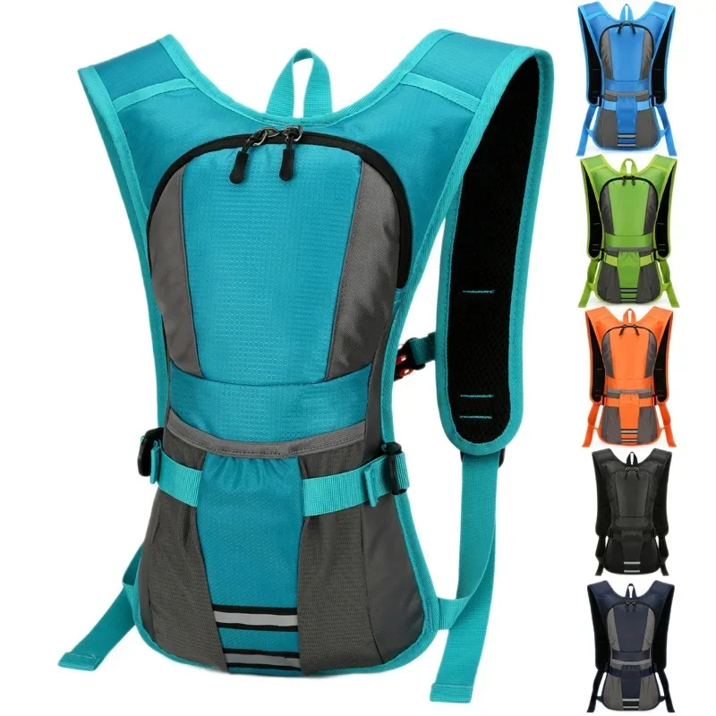 New Men's Cycling Backpack Expandable Lightweight Outdoor Sports Bag for Marathon Hiking Camping Travel & Leisure Trips