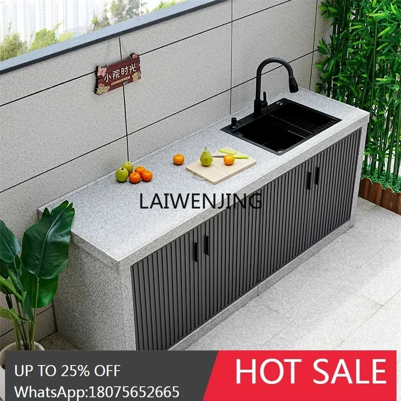 SGF Garden Washbasin Kitchen Operation Workbench Garden Marble Cabinet Vegetable Basin