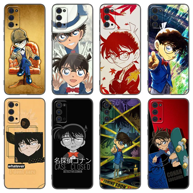 Anime Detective Conan Phone Case For Samsung M30 M31 S Note 10 Lite 20 Ultra M11 M12 M21 M22 M23 M32 M33 M52 M53 J2 Pro J4 J6 J8