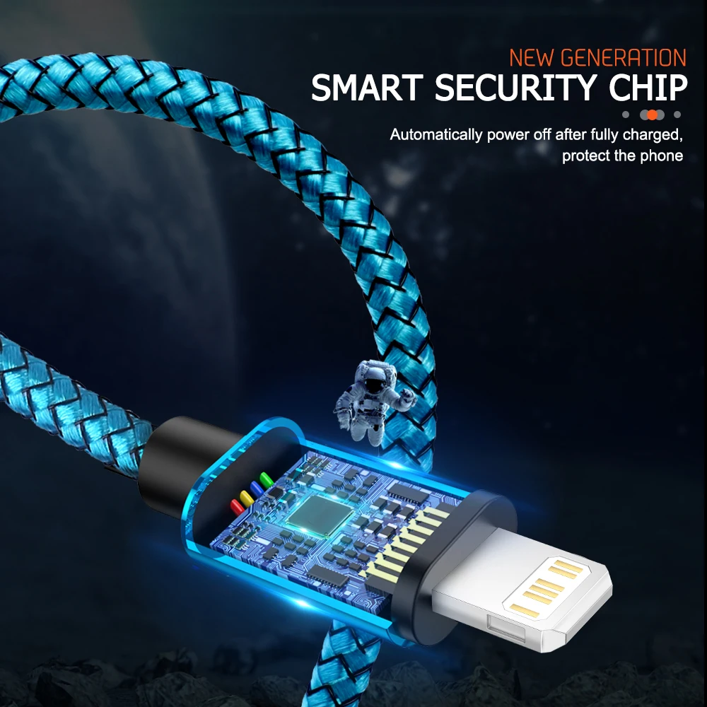 شحن سريع كابل USB آيفون 14 13 12 11 برو ماكس Xs X XR 8 7 6 6s زائد شاحن الهاتف المحمول سلك بيانات سلك طويل 1 متر 2 متر 3 متر #5