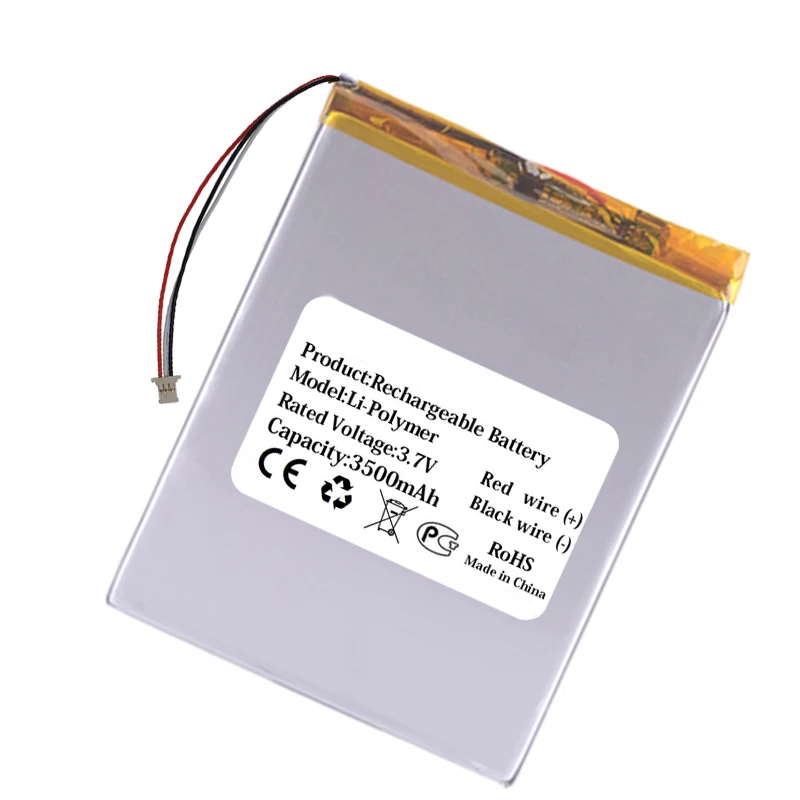 New 3.7V 3500mAh Onyx Boox i8 DARWIN 3 4 C63 C65 T68 T76ML Carta 2 N96C Tagus Gaia Reader Ebook 336885 Battery