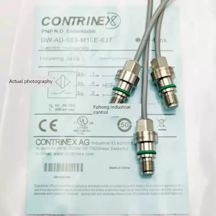 Brand new proximity switches DW-AD-603-M10E-637 and DW-AD-603-M10E-620
