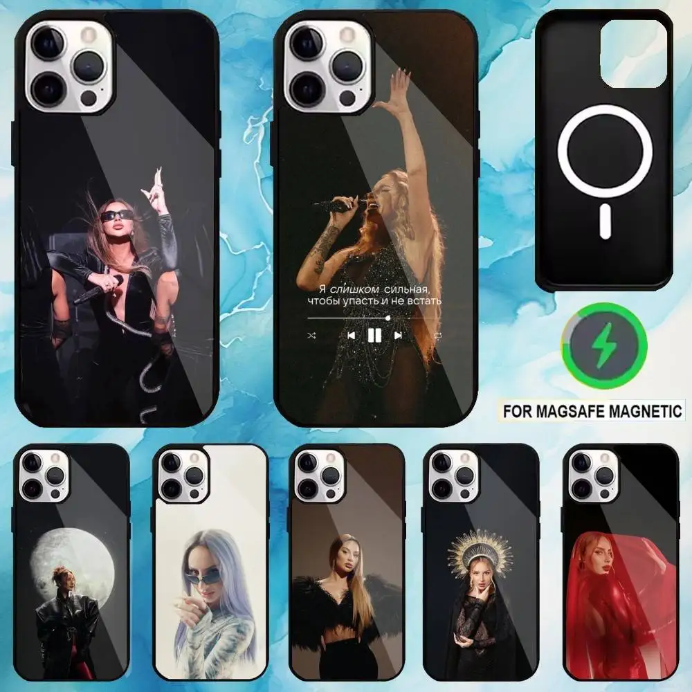 

Singer Anna Asti Phone Case For iPhone17,16,15,14,13,12,11 Plus,Pro Max Magnetic For Magsafe Wireless Charging