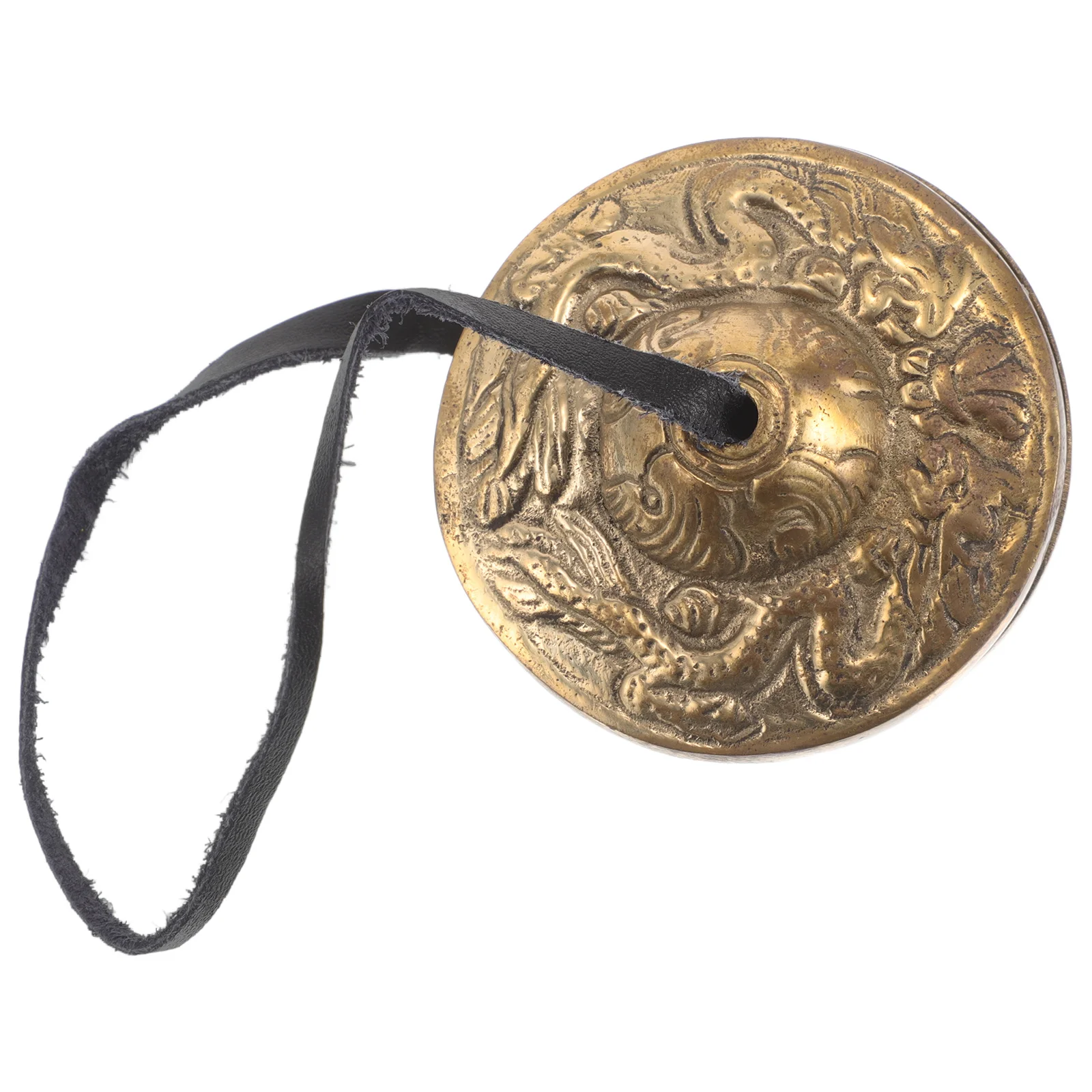 

1 Pair Copper Finger Cymbals For Belly Dancing Yoga Rituals Tibetan Music Mini Marching Zills Ethnic Instrument Accessories