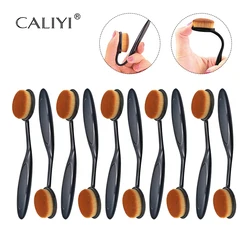 CALIYI Large Foundation Brush Toothbrush Shape Makeup Make Up Tools Get Fast Even Application of Creams and Powders Cosmnetic