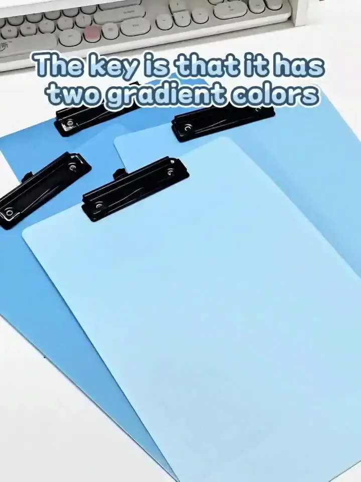 A5-Klemmbrett mit Stifthalter und flachem Clip, unverzichtbarer Dokumenten-Organizer für Krankenschwestern, Lehrer, Büro und Schulpapier – Detail 11