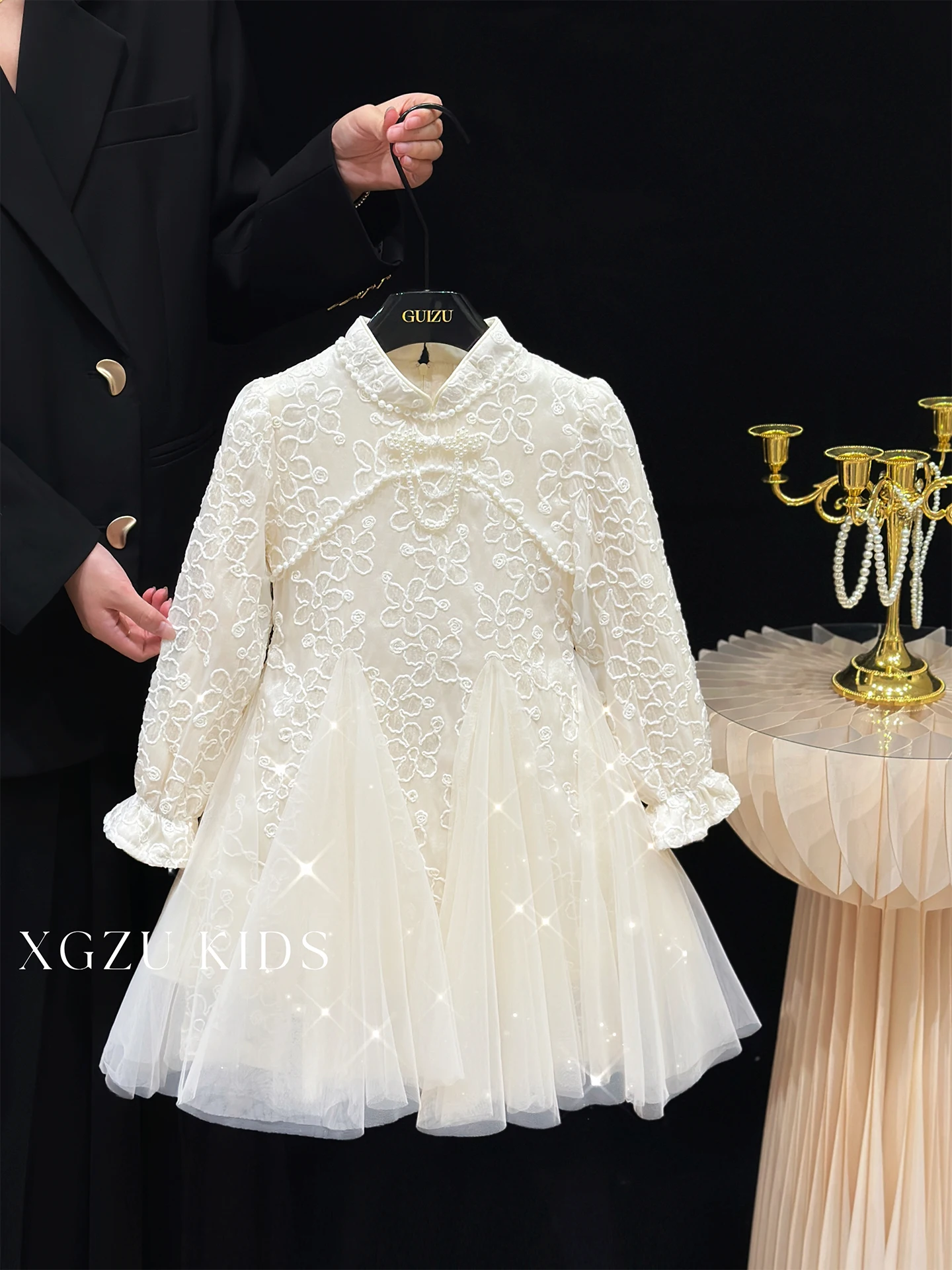 autumn-winter-princ-dr-for-girls-new-chinese-sle-fce-lined-year-of-the-rabbit-gown-children's-faionabl